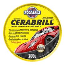 Cera Automotiva CARNAUBA E SILICONE Auto Brilho Para Polimento 200g Cera Automotiva CARNAUBA E SILICONE Auto Brilho Para Polimento 200g