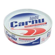 Cera Automotiva Carnu 200g Com Silicone Brilho Pintura