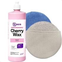 Cera Automotiva Cherry Wax Aplicador Microfibra Maxx Vonixx Cera Automotiva Cherry Wax Aplicador Microfibra Maxx Vonixx