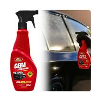 Cera automotiva com proteção de carnaúba 500ml Proauto