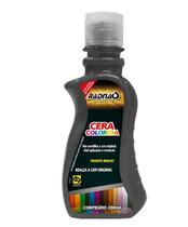 Cera Automotiva Cremosa Colorida CINZA 200ML RADNAQ