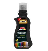 Cera Automotiva Cremosa Colorida PRETA 200ML RADNAQ