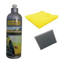 Cera automotiva cristalizadora drywash 500g