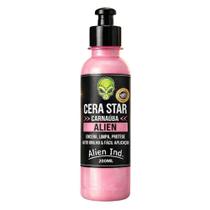 Cera Automotiva Líquida Alien Ind Alto Brilho Elimina Riscos Leves e Queimado Efeito Repele Água