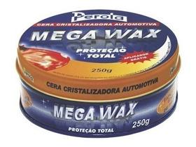Cera Automotiva Mega Wax 250g - Pérola - Cristalizadora