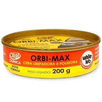 Cera Automotiva Orbi Max Limpadora em Pasta 200g - Orbi QuÃmica
