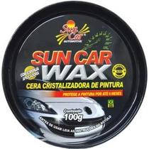 Cera Automotiva Pasta 100G Cristalizadora Wax Suncar