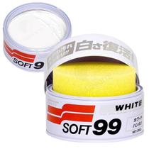 Cera Automotiva Premium Soft99 Cleaner White Wax Carnaúba - 350gr