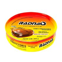 Cera Automotiva Protetora Brilho Rápido 200g Radnaq Pintura de Carro Moto Sol Chuva com Carnaúba