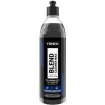Cera Automotiva Tira Risco Restaura a Cor Puxa Brilho Para Carro Moto Preta Blend Cleaner Black Vonixx