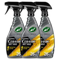 Cera Automotiva Turtle Wax Hybrid Ceramic Wet 3x770 ml em Spray