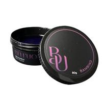 Cera bambino bel'uomo (fixação média e efeito molhado) pomada para cabelo 80g