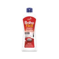 Cera brilho facil liquida vermelha 750ml