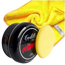 Cera Cadillac carro moto brilho + toalha de microfibra 40x60 Cera Cadillac carro moto brilho + toalha de microfibra 40x60