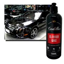 Cera Cadillac Creme Cleaner wax 500ml Brilho e proteção