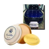 Cera Cadillac Hard Wax 300g Nobre Carnaúba em Pasta para Espelhamento 300g