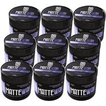 Cera Capilar Matte Wax Big Barber 150g Efeito Seco Caixa Com 9 Unidades