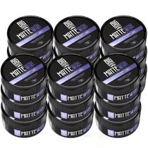 Cera Capilar Matte Wax Big Barber 75g Efeito Seco Caixa Com 15 Unidades