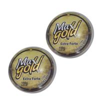 Cera Capilar Maxgold Modeladora Extra Forte 150G - Kit C/2Un Cera Capilar Maxgold Modeladora Extra Forte 150G - Kit C/2Un