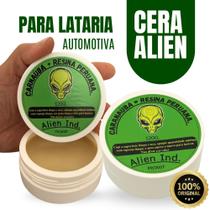 Cera Carnauba Automotiva Alien Ind Espelhamento Cerâmico - Retira Queimadura do Sol Cera Carnauba Automotiva Alien Ind Espelhamento Cerâmico - Retira Queimadura do Sol