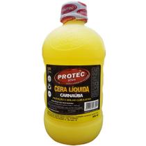 Cera Carnaúba Automotiva Liquida Proteção Uv Total - 500ml