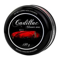 Cera Carnaúba Cleaner Wax 150g Alta Proteção Brilho Cadillac