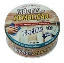 Cera Carnauba Moveis Facille Madeiras Geral Brilho Conserva