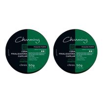 Cera Charming Capilar 50G Efeito Matte Forte - Kit Com 2Un