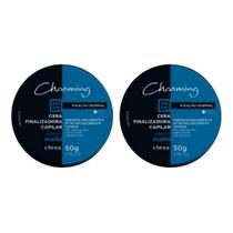 Cera Charming Capilar 50G Efeito Matte Normal - Kit Com 2Un