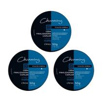 Cera Charming Capilar 50G Efeito Matte Normal - Kit Com 3Un