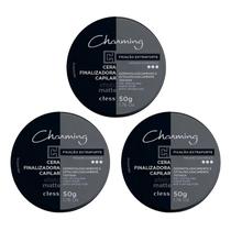 Cera Charming Capilar 50g Matte Extra Forte - Kit C/ 3un Cera Charming Capilar 50g Matte Extra Forte - Kit C/ 3un