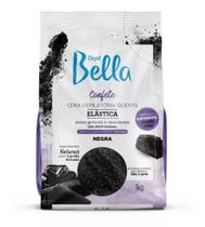 Cera Confete Elástica Negra 1Kg Depil Bella