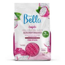 Cera Confete Pink Pitaya Vegana Depil Bella 1kg