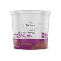 Cera Cremosa Depilsam de Micro-Ondas Mel 100G Cera Cremosa Depilsam de Micro-Ondas Mel 100G
