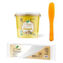 Cera Cremosa Quente Para Depilação Hidrossoluvel Eficaz e Suave Dpeel 300gramas