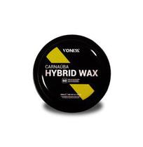 Cera cristalizadora 120ml carnauba hybrid wax - vonixx