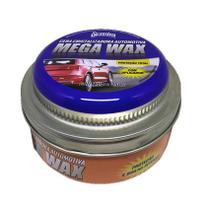 Cera cristalizadora mega wax 250g - perola Cera cristalizadora mega wax 250g - perola