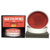 Cera Cristalizadora Própria Carro Vermelho Wax Color Red140g