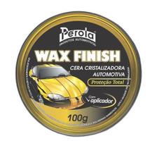 Cera Cristalizadora Wax Finish Pérola 100g - Perola