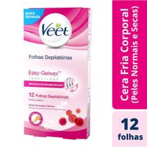 CERA da VEET FOLHAS DEPILATÓRIAS PARA PELES NORMAIS E SECAS ((12 UNIDADES) CERA da VEET FOLHAS DEPILATÓRIAS PARA PELES NORMAIS E SECAS ((12 UNIDADES)
