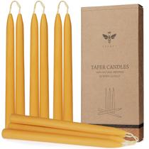 Cera de abelha natural DEYBBY, 25 cm, conjunto de 12 Cera de abelha natural DEYBBY, 25 cm, conjunto de 12