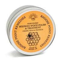 Cera de abelha para polimento de madeira e cera para móveis Rhoose Point Remedies