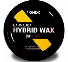 Cera De Carnauba Automotiva Protetora Hybrid Wax Vonixx 240