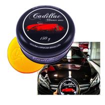 Cera de Carnauba Brilho Molhado e Intenso Cleaner Wax Cadillac 150g