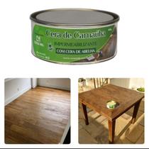 Cera De Carnaúba com Abelha cor incolor Em Pasta madeiras, moveis, MDF, moveis rustico e pisos. - CERAS MIL