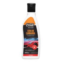 Cera de Carnauba Liquida Autocare 200ml sem Abrasivo Multilaser - AU443