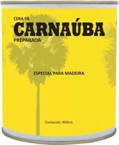 Cera de Carnaúba Madeiras Em Pasta 900ml - Incolor