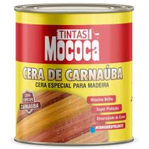 Cera De Carnaúba Para Madeira 900ml Cor Imbuia Mococa