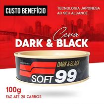 Cera de Carnaúba Premium Dark & Black Paste Wax 100g Soft99