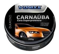 Cera De Carnauba Super Protetora Com Aplicador 200g - Vonixx